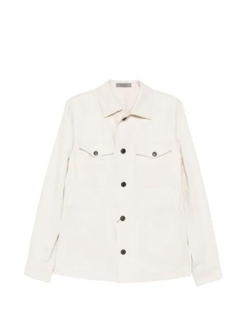 buttoned shirt jacket by CORNELIANI