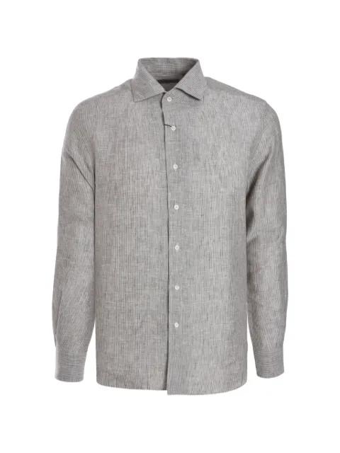 buttoned striped shirt by CORNELIANI