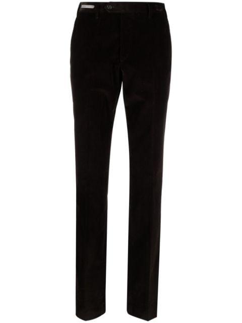 corduroy straight-leg trousers by CORNELIANI