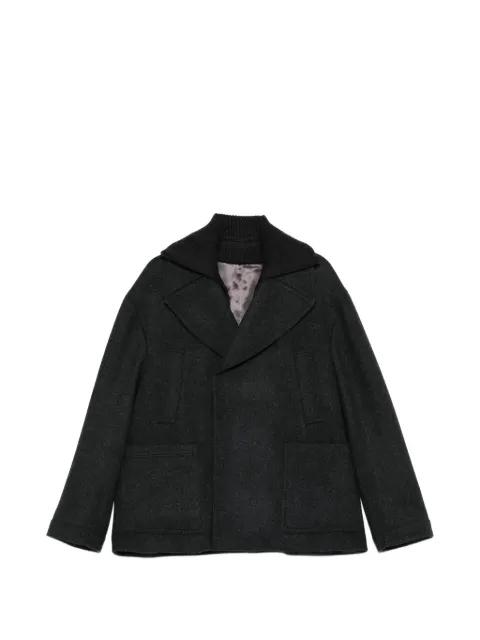 double-breasted coat by CORNELIANI