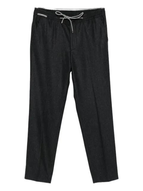 drawstring-waistband trousers by CORNELIANI