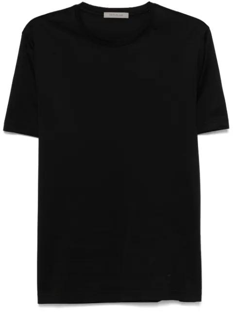 embroidered-logo T-shirt by CORNELIANI
