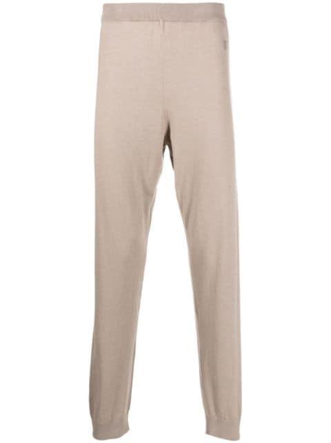 fine-knit track pants by CORNELIANI
