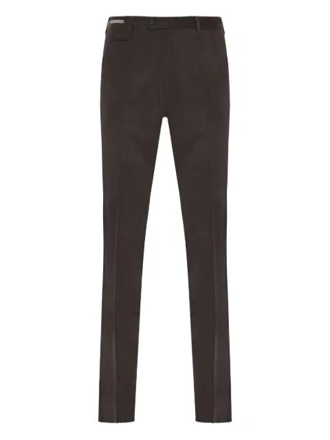 flat-front trousers by CORNELIANI