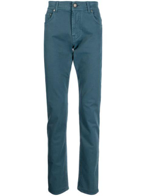 high waist tapered trousers by CORNELIANI