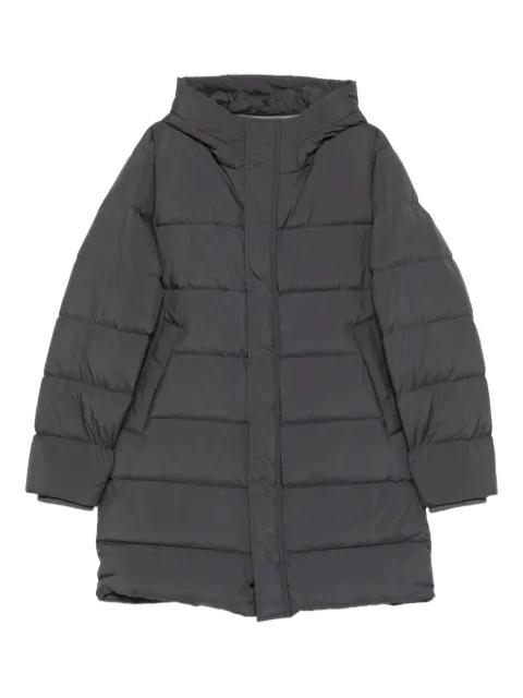 hoodied quilted coat by CORNELIANI