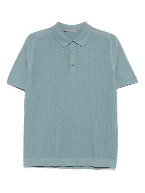 knit polo shirt by CORNELIANI