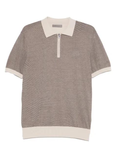 knitted polo shirt by CORNELIANI