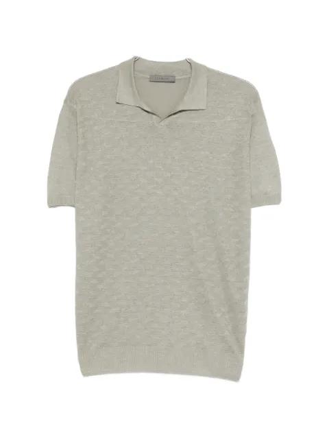 knitted polo shirt by CORNELIANI