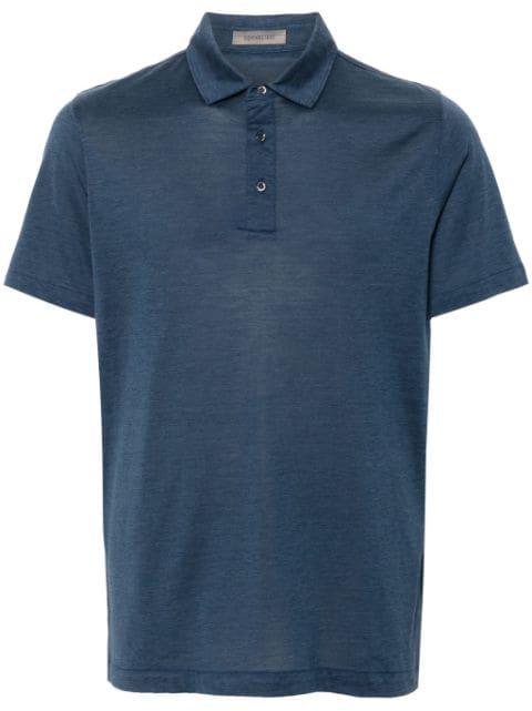 lightweight-jersey polo shirt by CORNELIANI