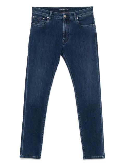 logo-embroidered jeans by CORNELIANI