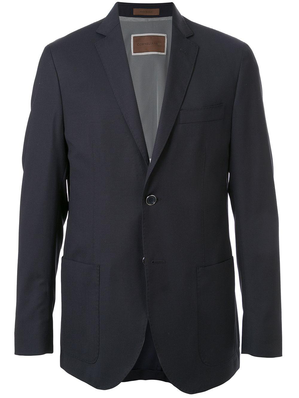 long sleeve water-repellent blazer by CORNELIANI