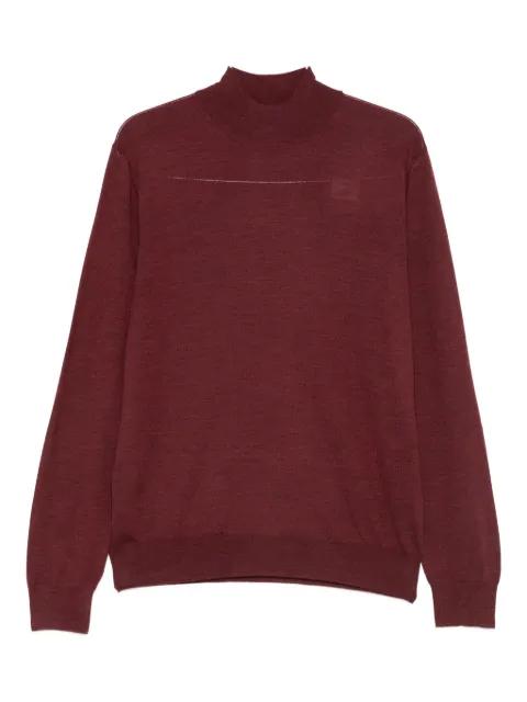 long-sleeve wool sweater by CORNELIANI