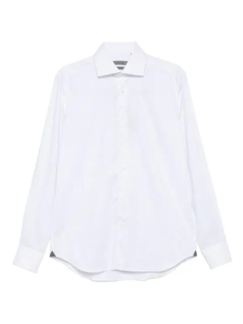 long-sleeved dotted shirt by CORNELIANI