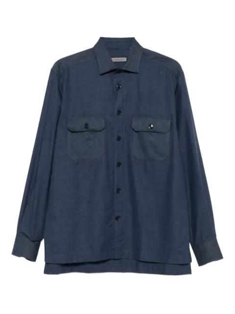 long-sleeved pocket shirt by CORNELIANI
