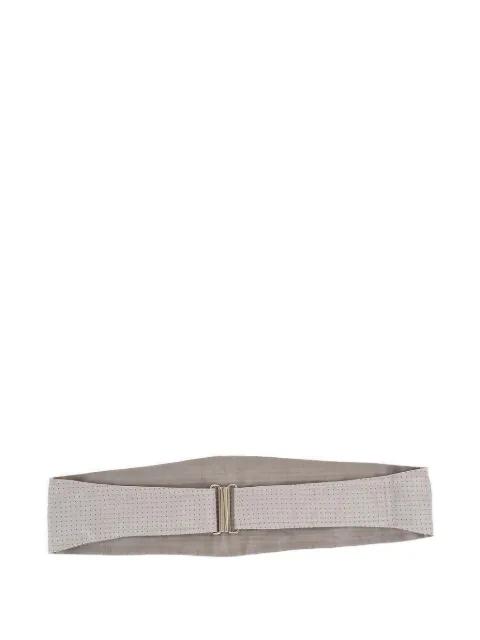 micro-motif tuxedo cummerbund by CORNELIANI