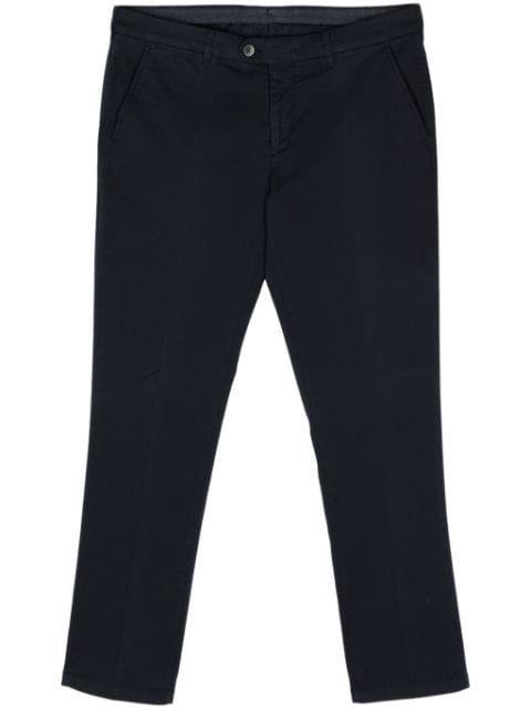 mid-rise tapered chinos by CORNELIANI