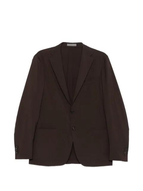 notched-lapel blazer by CORNELIANI