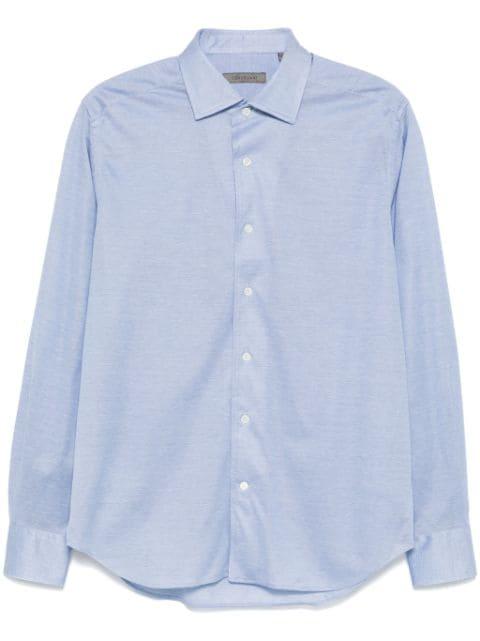 piqué shirt by CORNELIANI