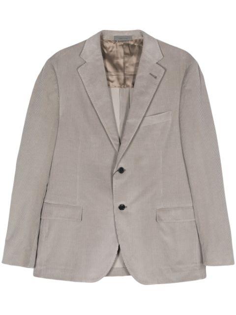 single-breasted corduroy blazer by CORNELIANI