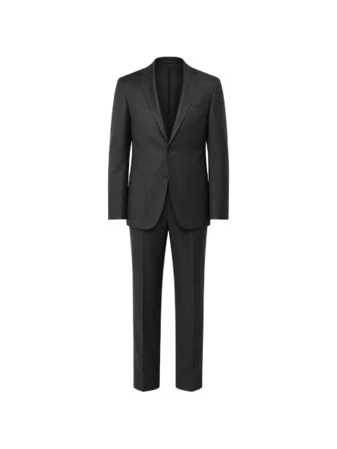 single-breasted wool suit by CORNELIANI