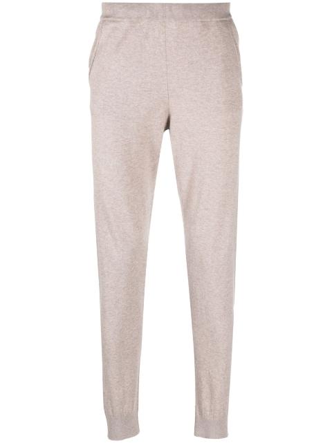 skinny knitted track pants by CORNELIANI