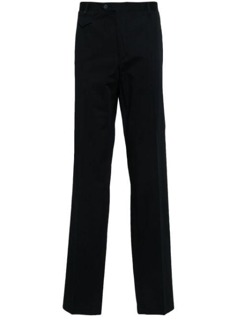 slim-fit cotton trousers by CORNELIANI