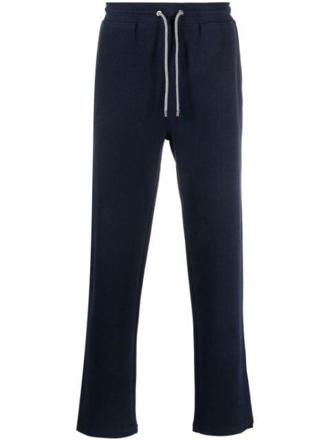 straight-leg drawstring track pants by CORNELIANI