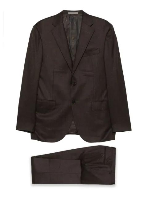 two-button wool suit by CORNELIANI