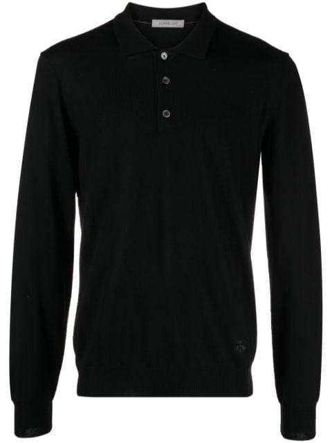 virgin wool polo sweater by CORNELIANI