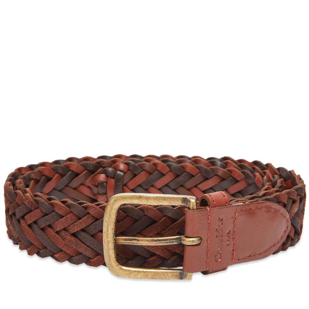 Corridor Braided Leather Belt by CORRIDOR