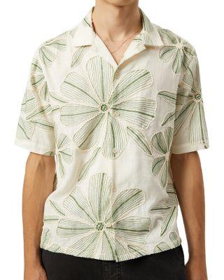 Linen Floral Shirt by CORRIDOR
