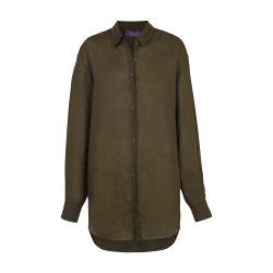 Dennis oversize ramie shirt by CORTANA
