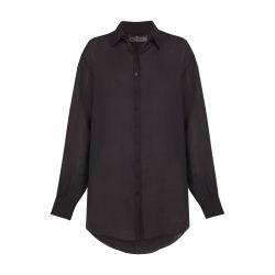 Dennis oversize ramie shirt by CORTANA