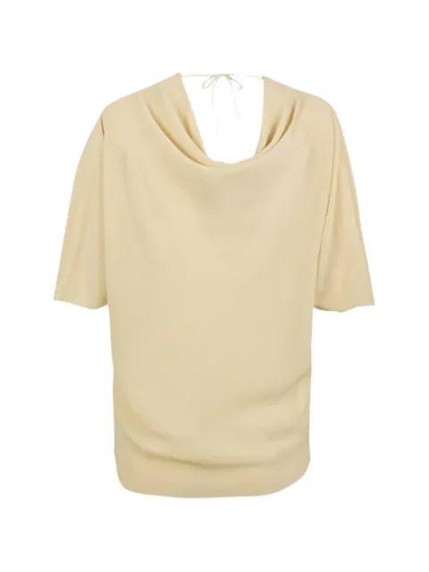 Liv cowl-back top by CORTANA