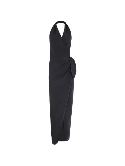 Mona wrap-style dress by CORTANA