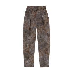 Selenita dejavu print silk pants by CORTANA