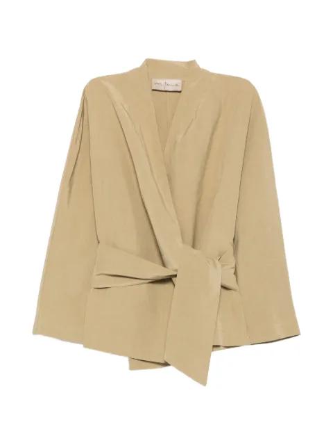 Simona wrap jacket by CORTANA