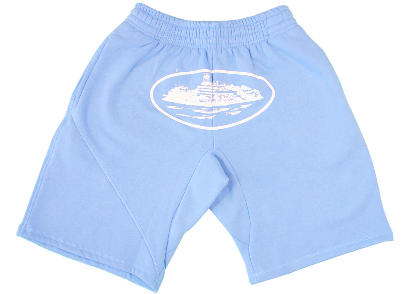 Alcatraz Shorts Baby Blue by CORTEIZ | jellibeans