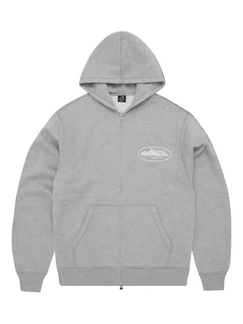 island puf-print zip-up hoodie by CORTEIZ