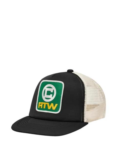 logo-patch mesh-panel trucker hat by CORTEIZ