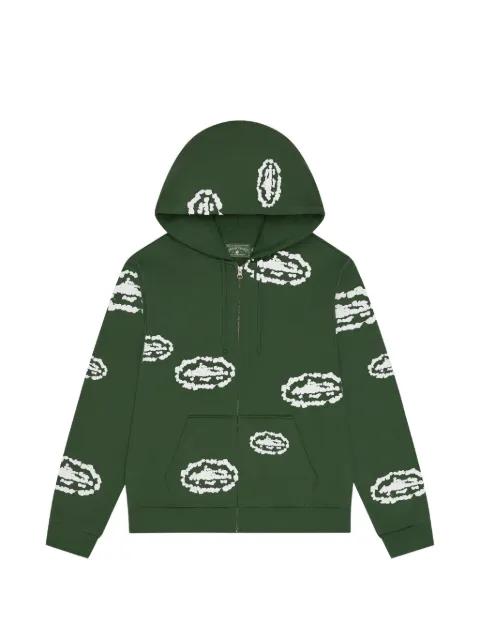 x Denim Tears Island Wreath zip hoodie by CORTEIZ