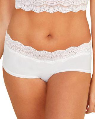 Ceylon Lace Trim Low Rise Boyshorts by COSABELLA