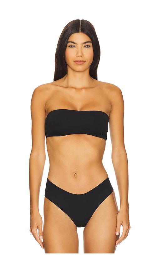 Cosabella Free Cut Bandeau Bra in Black by COSABELLA