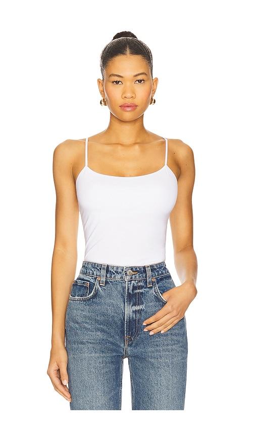 Cosabella Talco Long Camisole in White by COSABELLA