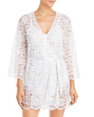 Magnolia Lace Robe & Teddy by COSABELLA