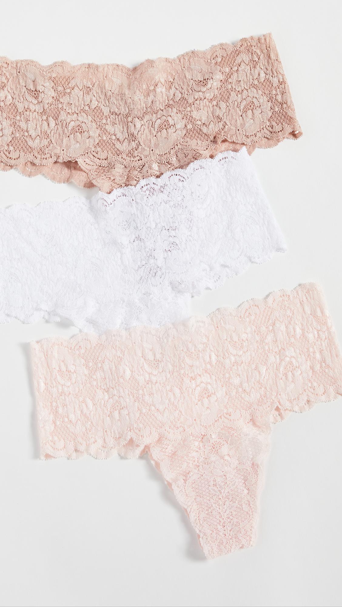 Never Say Never Comfy Thongs 3 Pack by COSABELLA