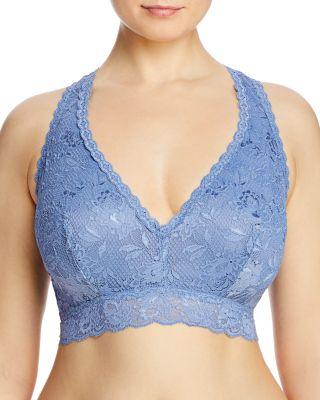 Never Say Never Curvy Racerback Bralette by COSABELLA