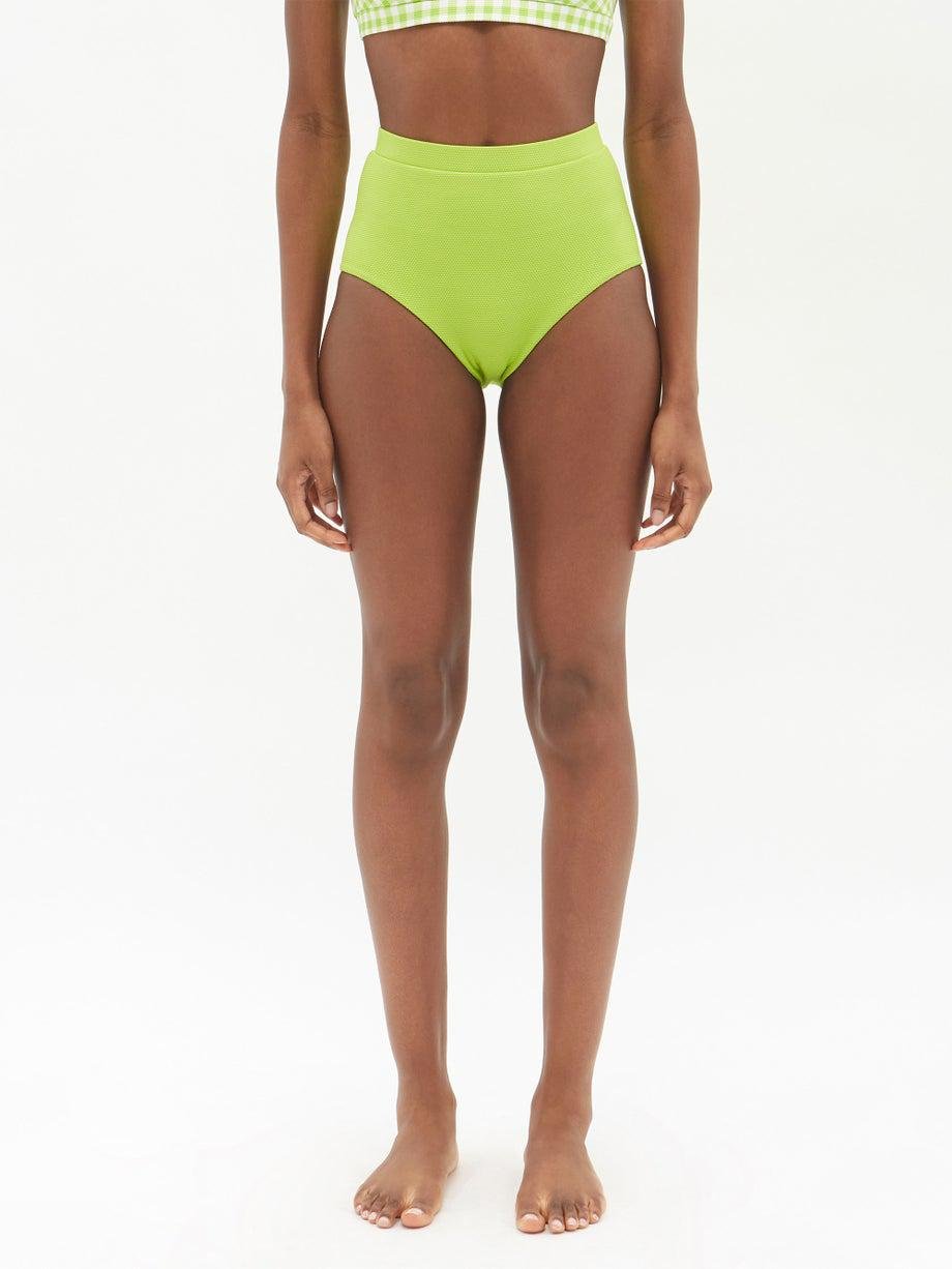 The Lucinda high-rise bikini briefs by COSSIE+CO