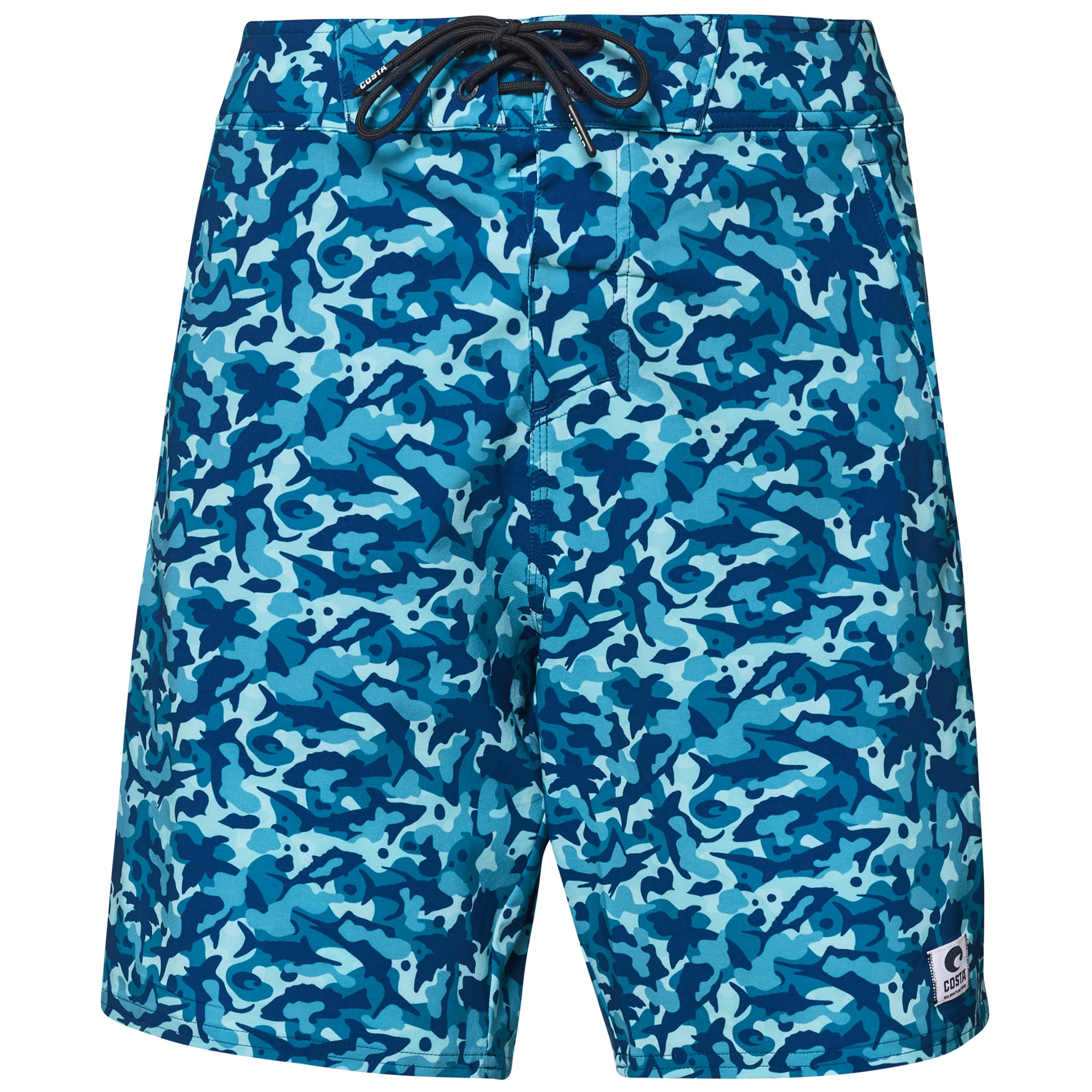 Tides Boardshort Water Camo Print by COSTA